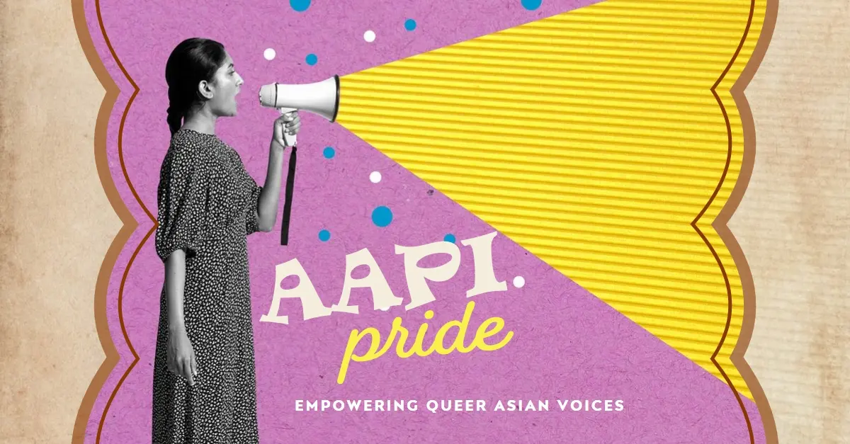 Empowering queer Asian voices brown vintage-retro