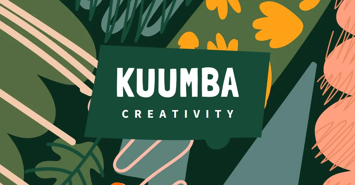 Commitment to Kuumba green whimsical-color-block