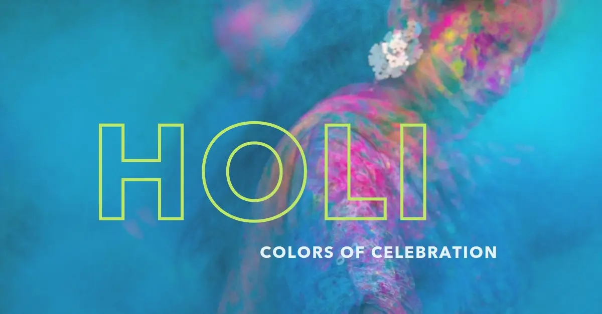 Colors of celebration blue modern-bold