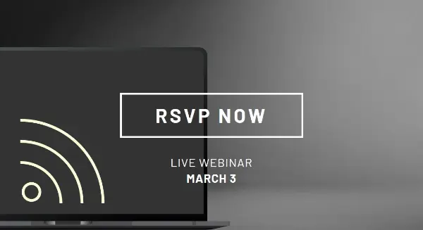 Webinar star black modern-simple