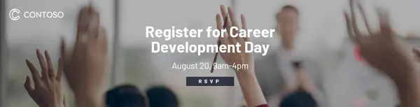 Career development day gray modern-simple