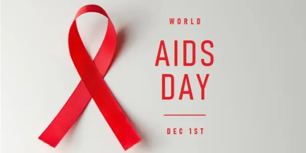 AIDS awareness gray modern-simple