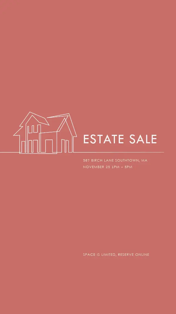 Simple estate pink modern-simple