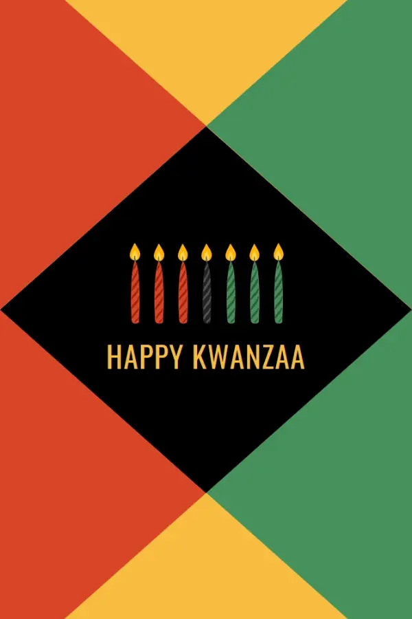 A happy Kwanzaa green modern-geometric-&-linear