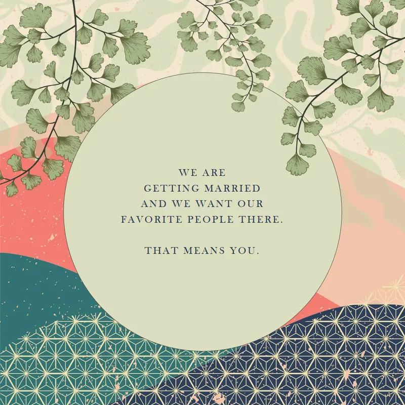 We're getting married Green collage, scrapbook, photo