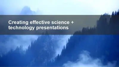 Assertion evidence presentation modern simple
