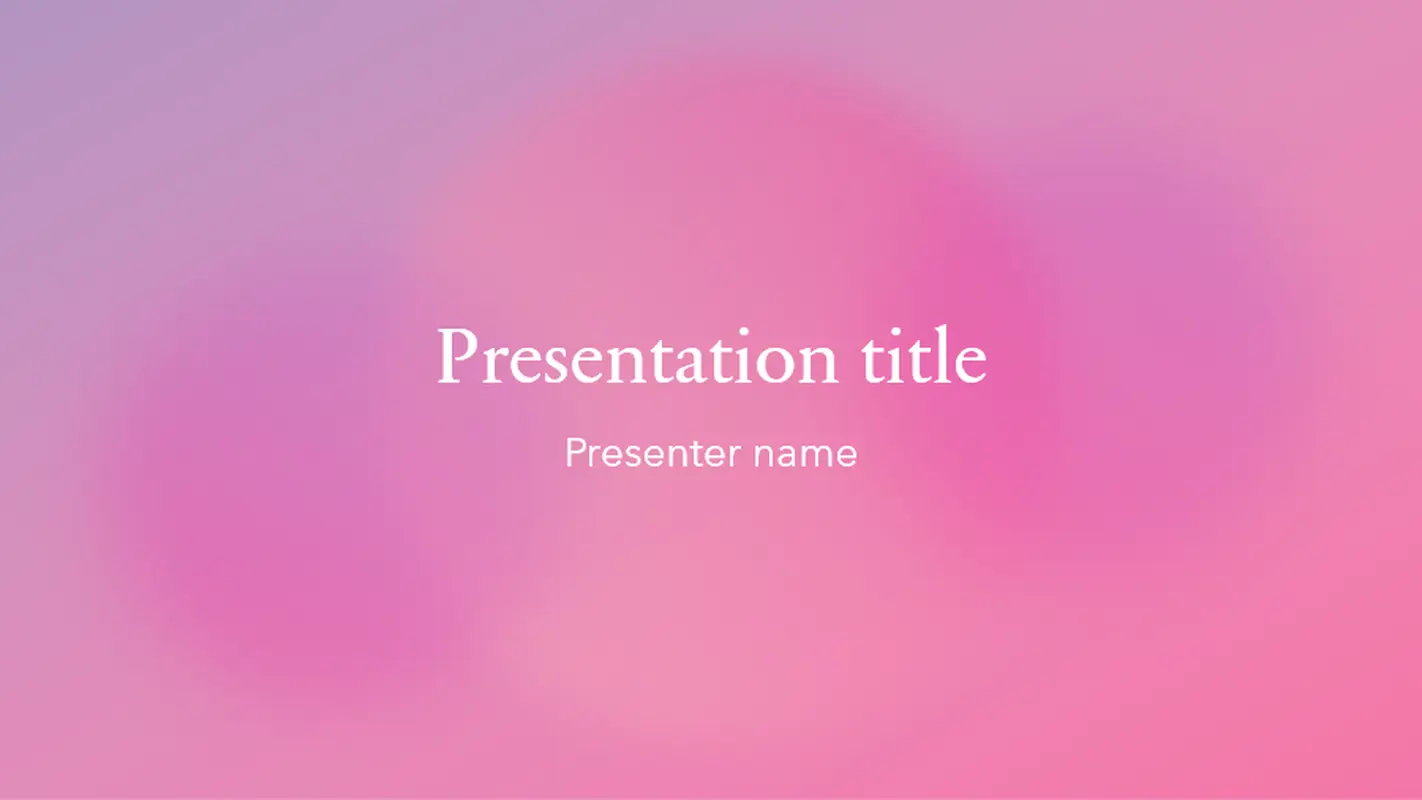 Luminous design pink modern-simple