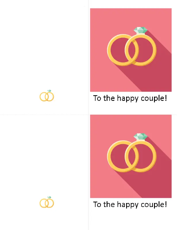 Engagement wedding celebration card pink modern-simple