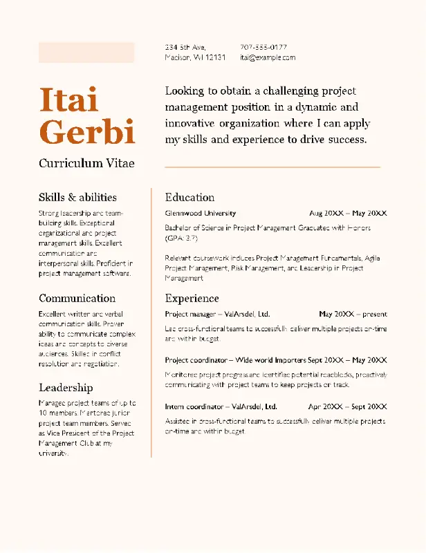 Free Resume Templates