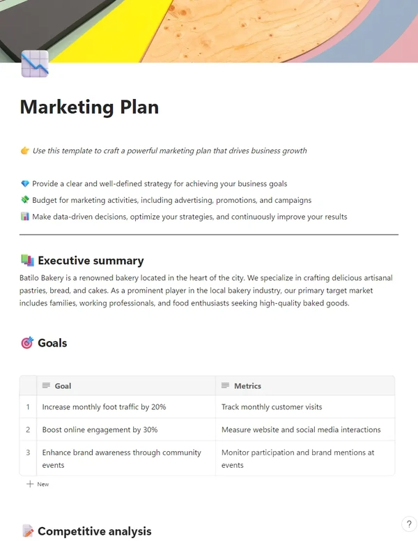 Marketing Plan