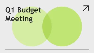 Vert diagram presentation green modern simple