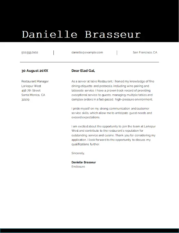 Free cover letter templates | Microsoft Create