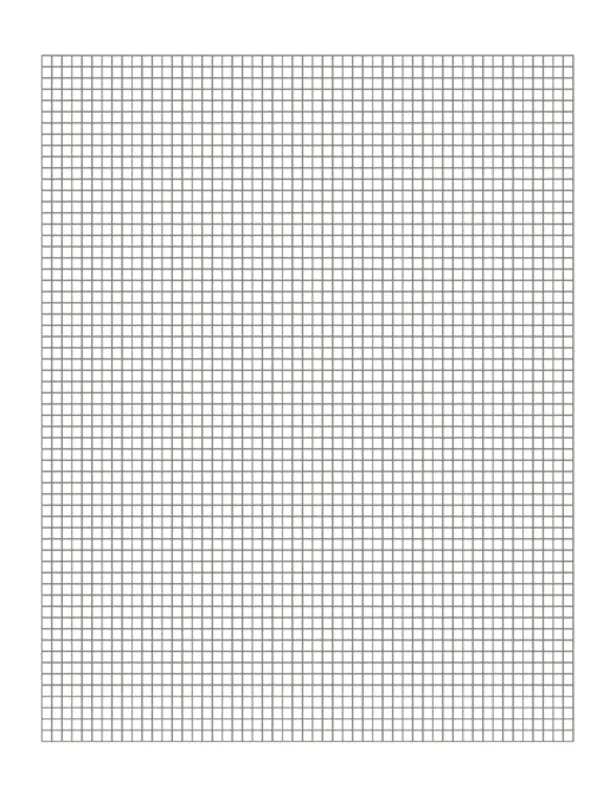 Graph paper modern simple