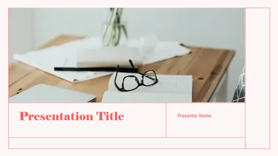 Memo design pink modern-simple