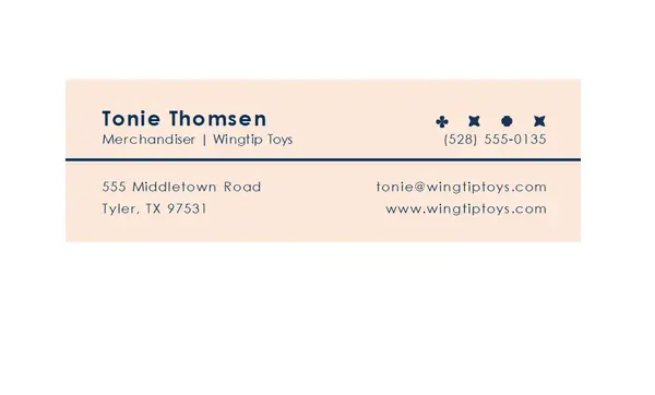 Simple email signature modern simple