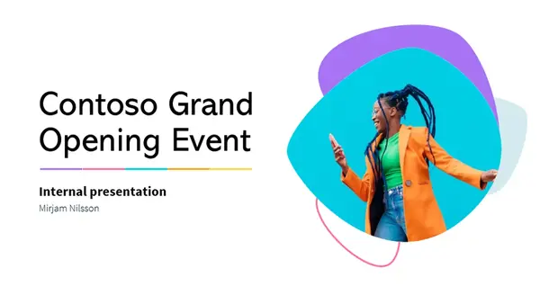 Event design modern simple