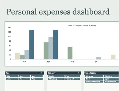 Expenses calculator modern-simple