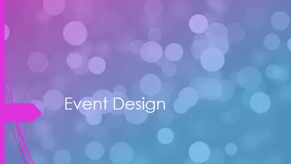 Event design