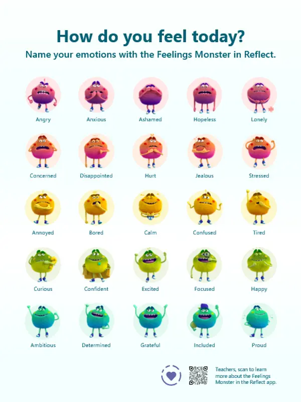 Navigating emotions with the Feelings Monster blue whimsical-color-block