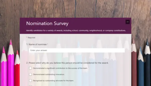 Nomination survey brown