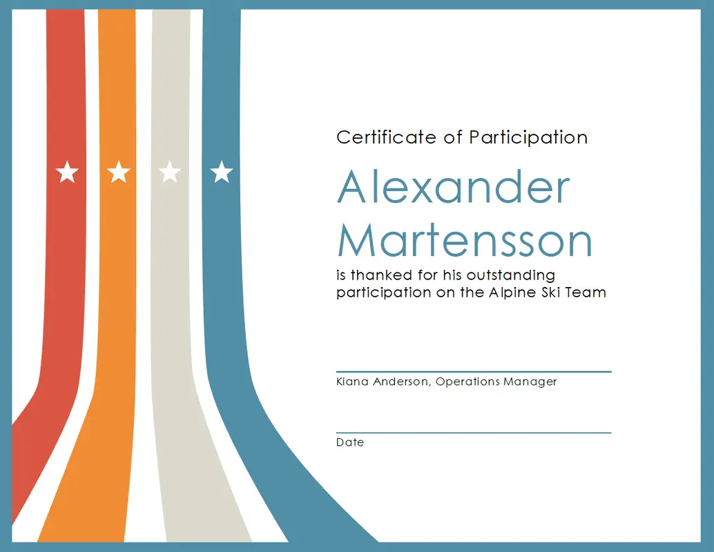 Free certificate templates | Microsoft Create