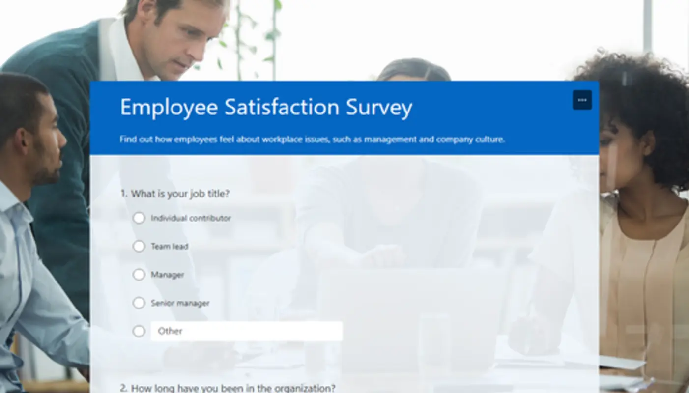 Employee satisfaction survey