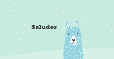 Saludos green whimsical-color-block