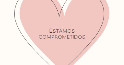 Todo corazón pink modern-simple