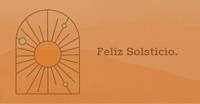 Bueno para el solsticio orange organic-boho