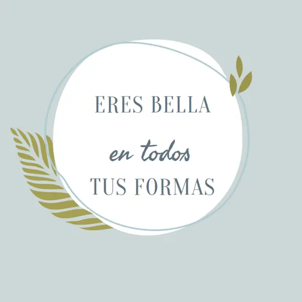 Hermoso en todas tus formas blue organic-simple
