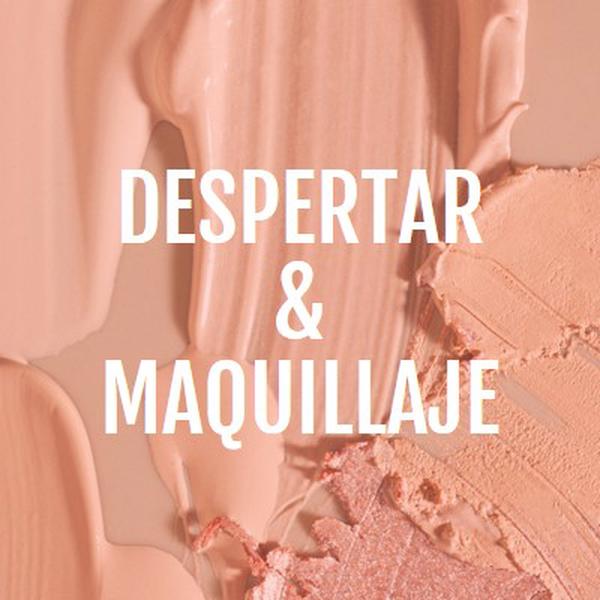 Reactivar & maquillaje pink modern-simple