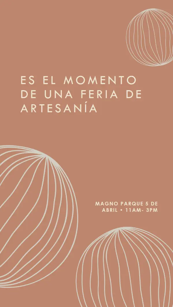 Artesanías caprichosas brown organic-boho
