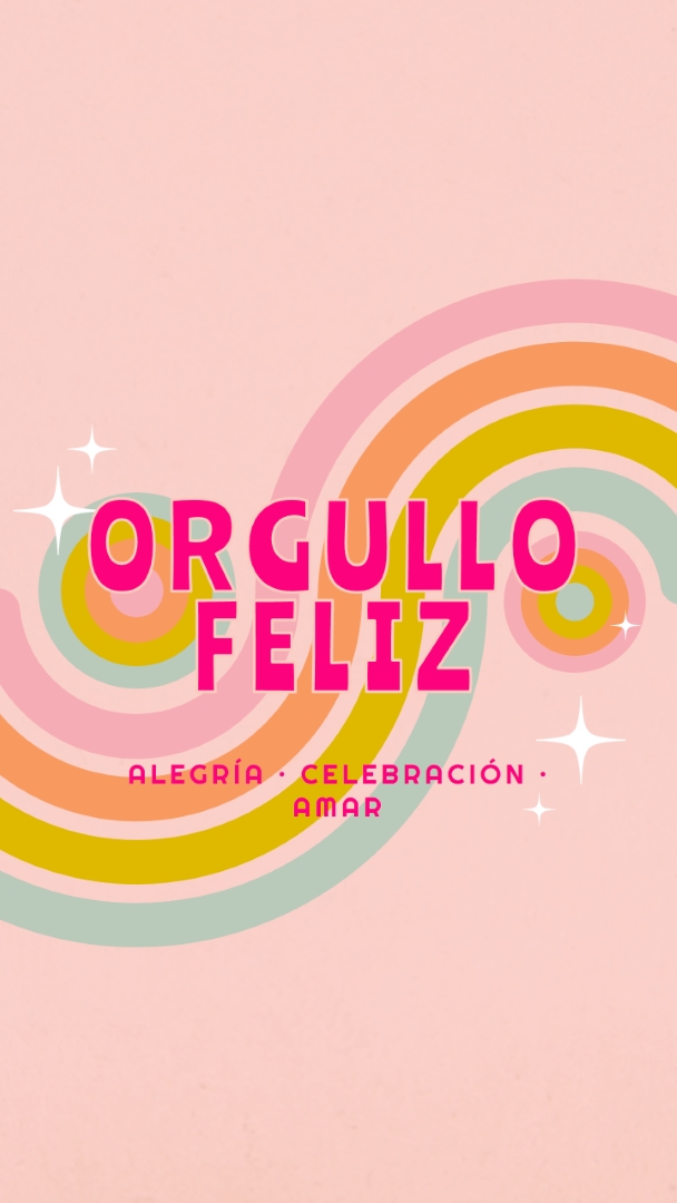 Alegría, celebración, amor pink vintage-retro