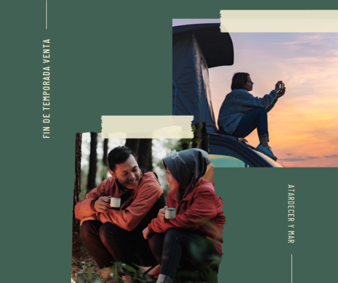 Autocaravanas felices green modern-simple