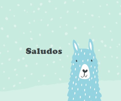 Saludos green whimsical-color-block