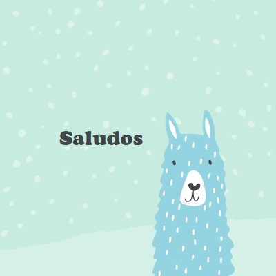 Saludos green whimsical-color-block