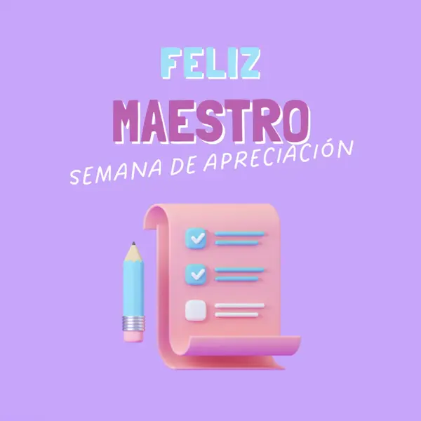 Semana de apreciación del profesor purple whimsical-color-block