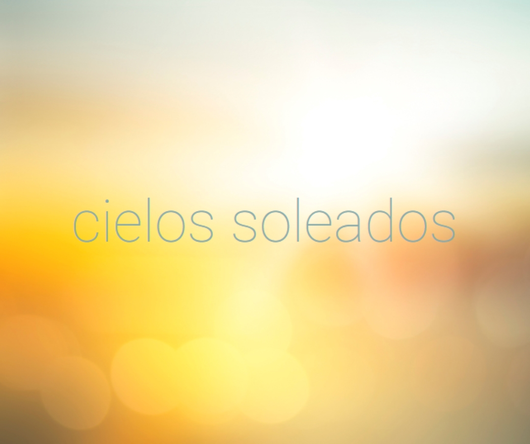 Cielos soleados yellow modern-simple