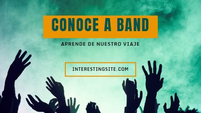 Banda juntos green modern-bold