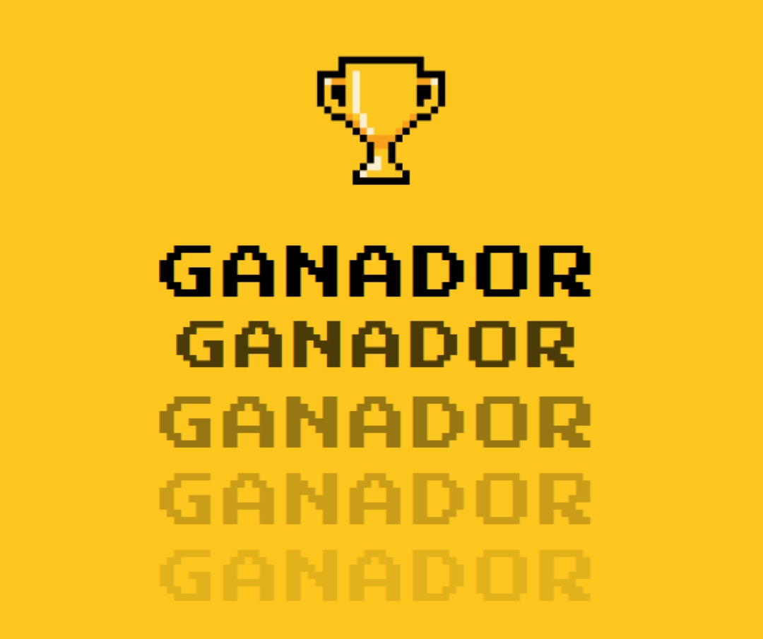 Vida de trofeo yellow vintage-retro