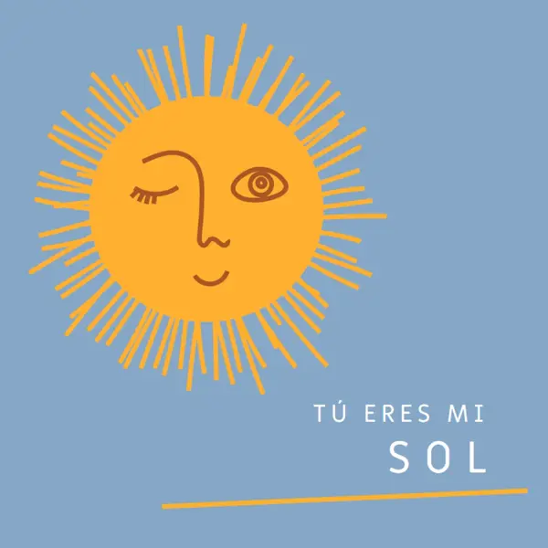 Momento del sol orange modern-simple