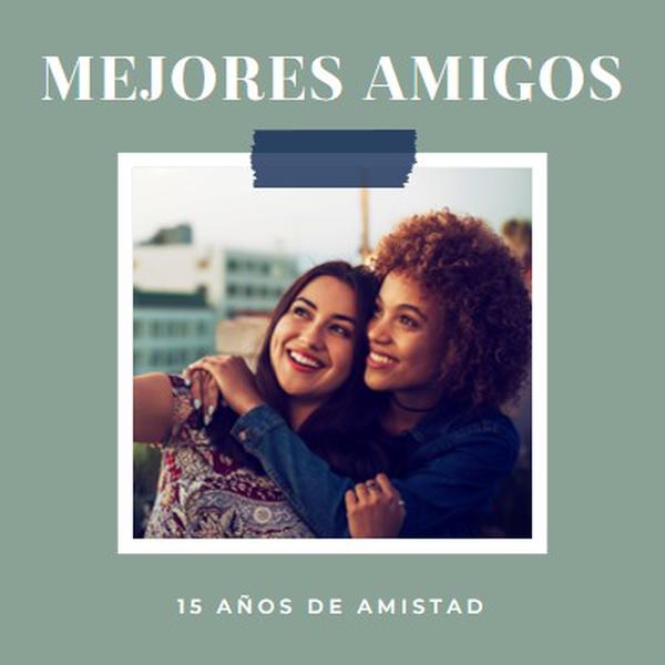 Amigos de hecho green modern-simple