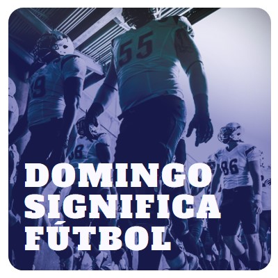 Domingo significa fútbol purple modern-bold