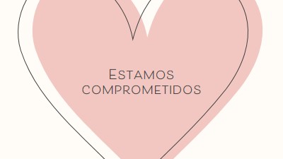 Todo corazón pink modern-simple