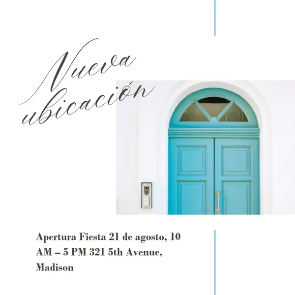 Fiesta en movimiento white modern-simple