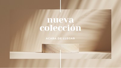 Madera fresca brown modern-simple