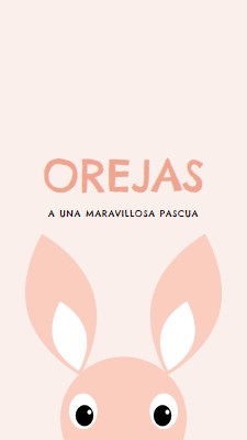 Para una Maravillosa Pascua pink whimsical-color-block