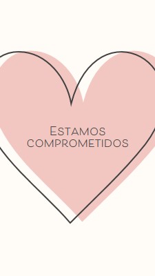 Todo corazón pink modern-simple