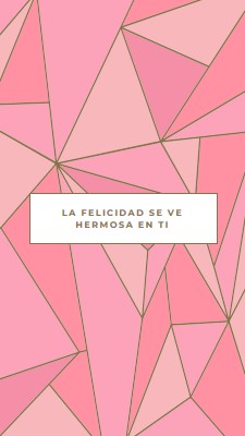 Retornos felices pink modern-simple