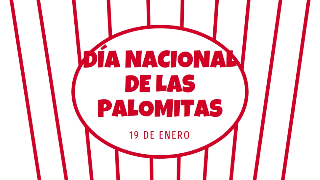 Día Nacional de las Palomitas white whimsical-line
